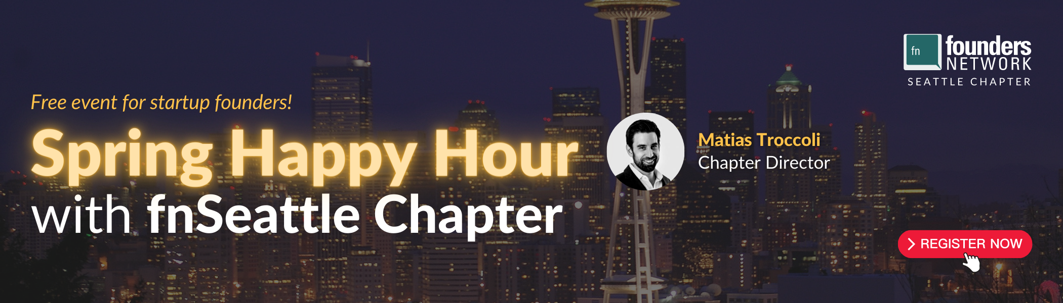 fnSeattle Chapter Spring Happy Hour (March 10, 2022) fnSeattle Chapter Spring Happy Hour (March 10, 2022) — in Seattle — Founders Network event