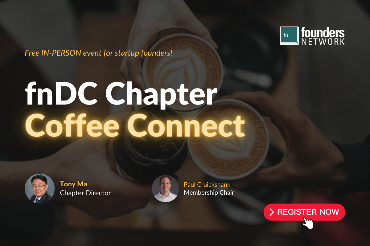 fnDC Chapter Coffee Connect (August 4, 2026) — in Washington DC — Founders Network event
