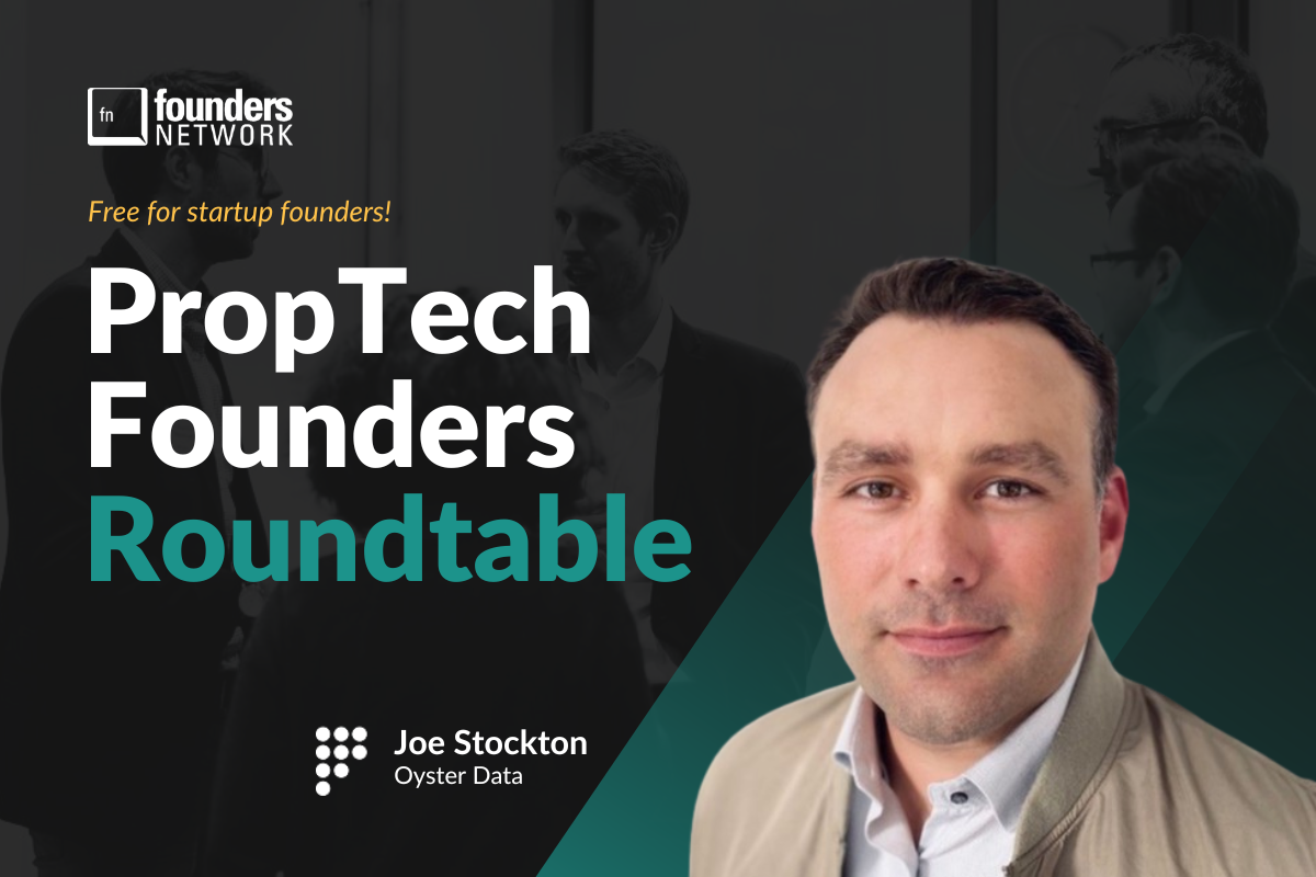 PropTech Founders Roundtable (December 3, 2026) — in Virtual — Founders Network event