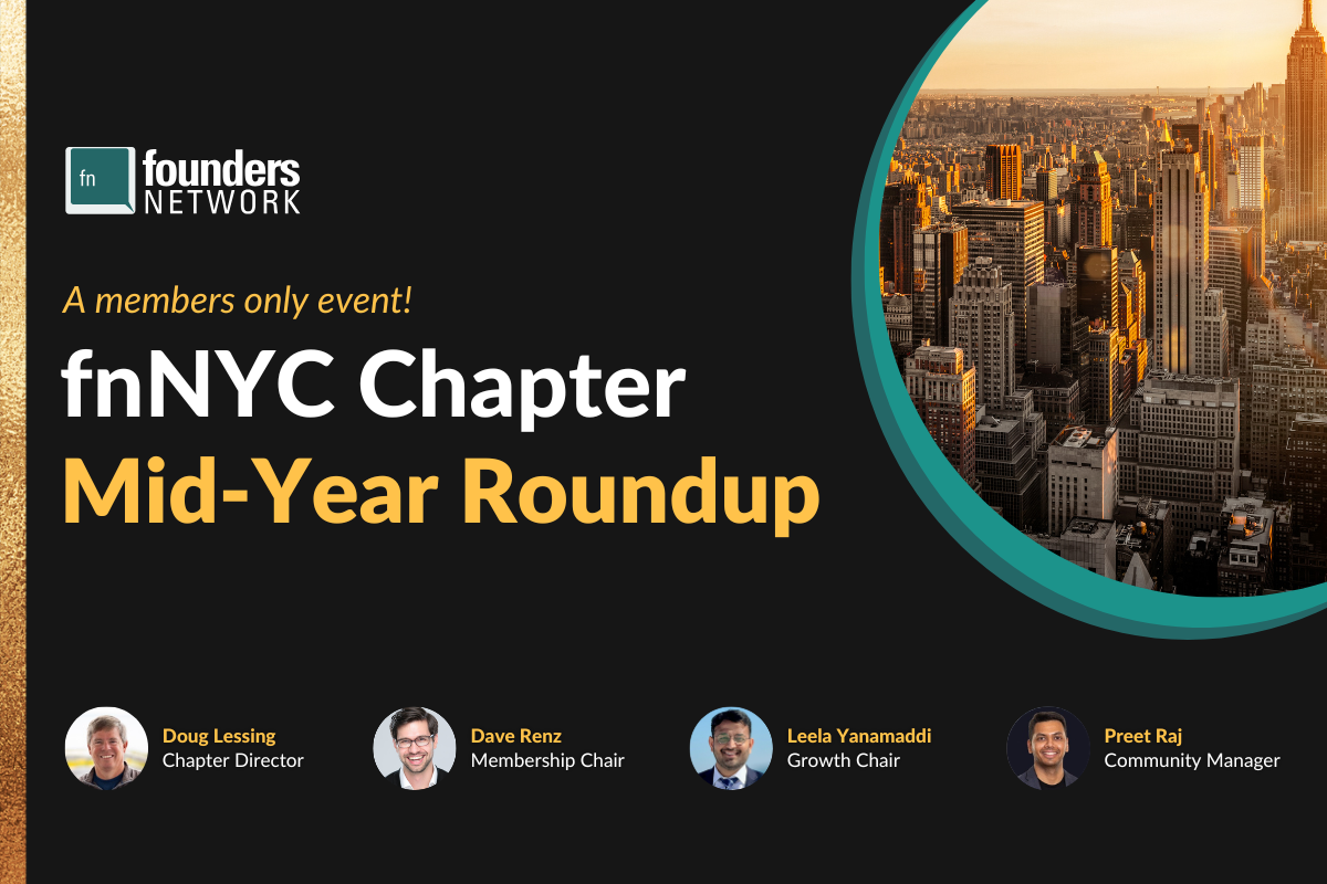 fnNYC Chapter 2026 Mid-Year Roundup (June 18, 2026) — in New York City — Founders Network event
