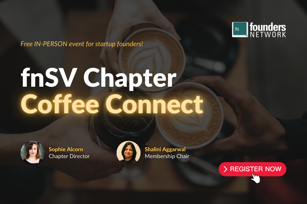 fnSV Chapter Coffee Connect (September 2, 2026) — in Silicon Valley — Founders Network event