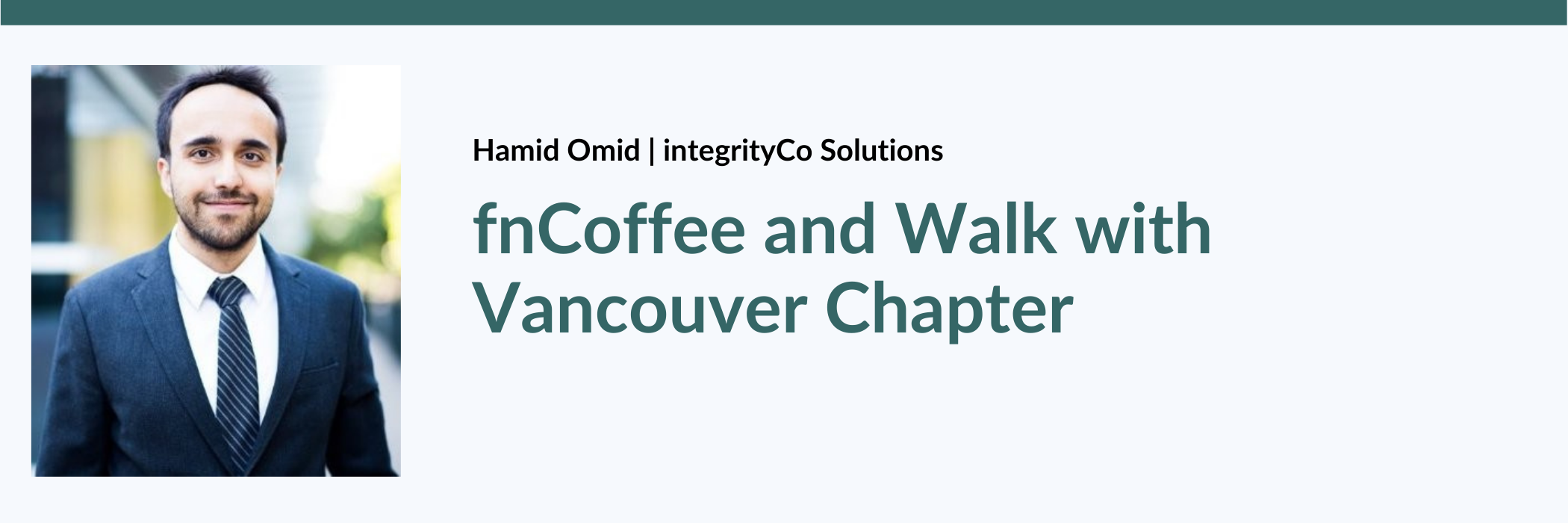 fnCoffee and Walk with Vancouver Chapter (December 1, 2021) fnCoffee and Walk with Vancouver Chapter (December 1, 2021) — in Vancouver — Founders Network event