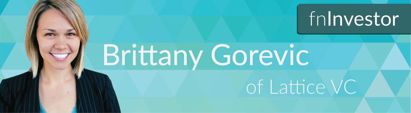 fnMentoring with Brittany Gorevic, General Partner of Lattice VC fnMentoring with Brittany Gorevic, General Partner of Lattice VC — in New York City — Founders Network event