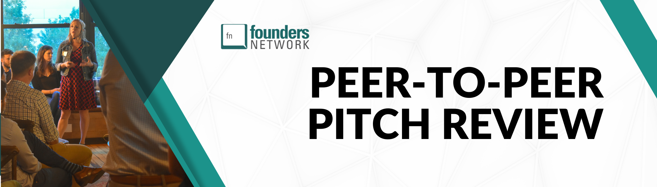 Peer-to-Peer Pitch Review (December 13, 2023) Peer-to-Peer Pitch Review (December 13, 2023) — in Virtual — Founders Network event